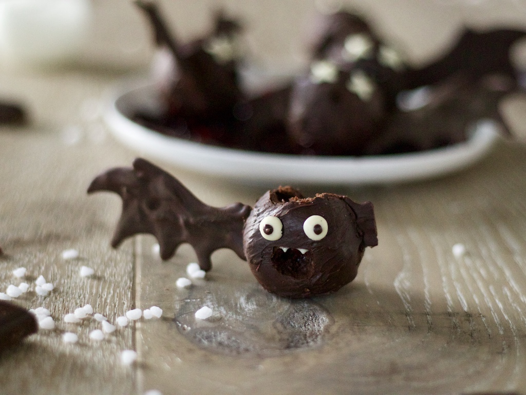 Bat chocolate truffle baked to celebrate Ozzy Osbourne