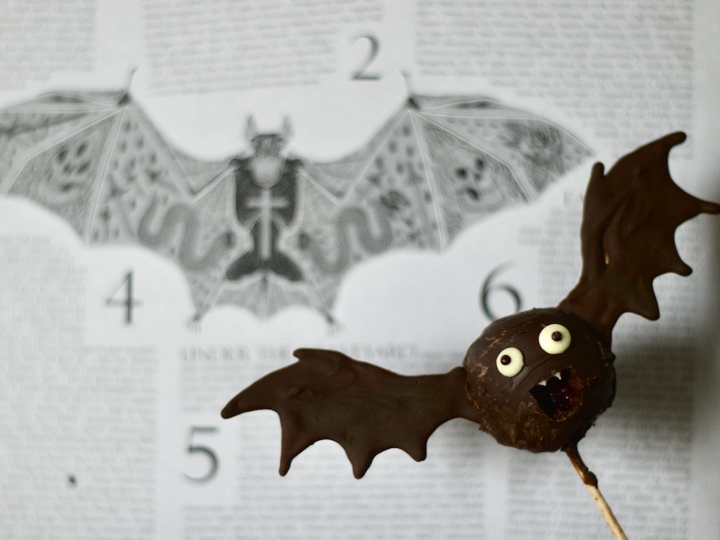 Bat chocolate truffle