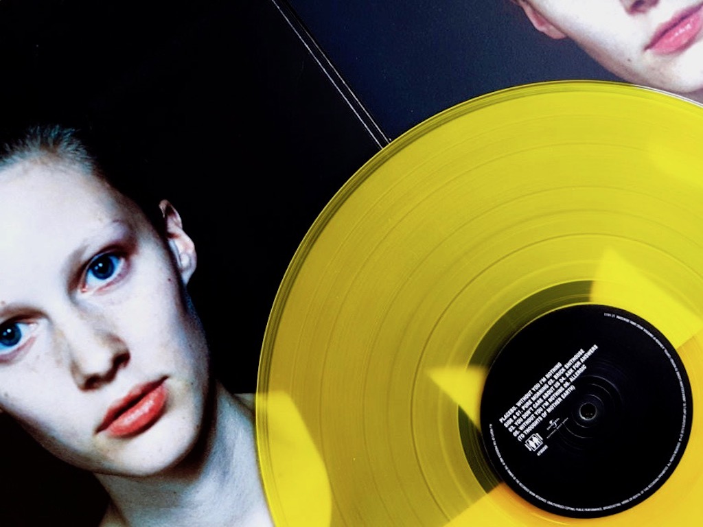 Placebo Without you I'm nothing yellow vinyl record