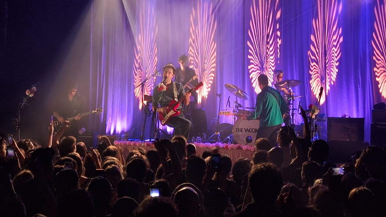 The Vaccines playing live in Bordeaux at Rock School Barbey 2024