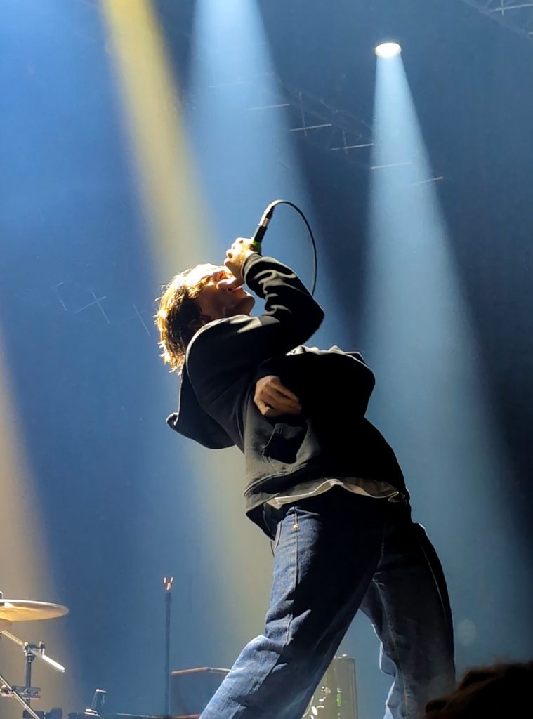 Aurore on stage in Bordeaux