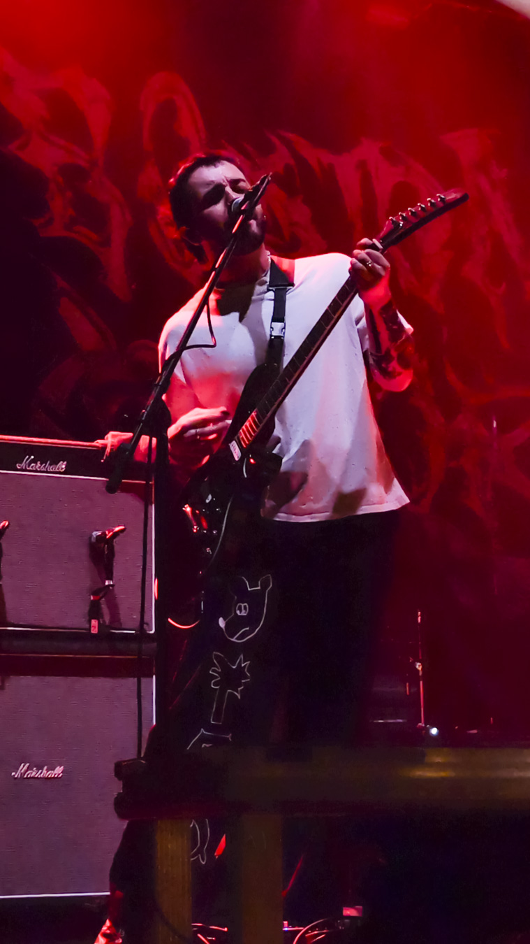 Boston Manor on stage in Bordeaux
