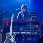 Bobby Emmett on stage with Jack White in Paris La Cigale