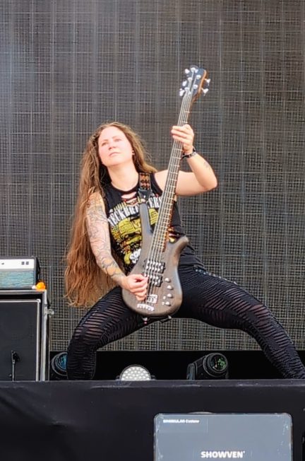 kittie bass player at hellfest