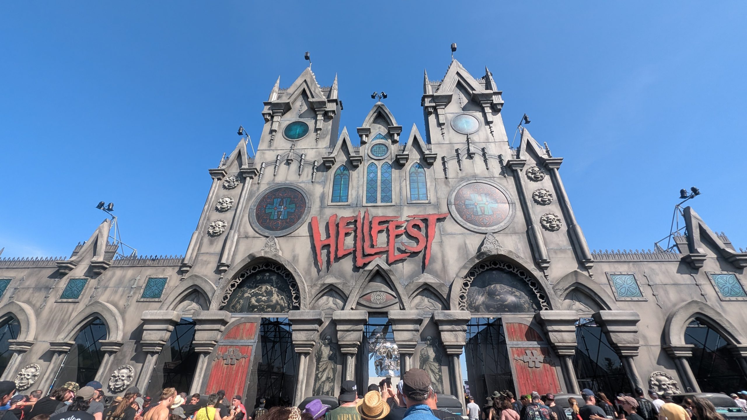 Hellfest cathedral