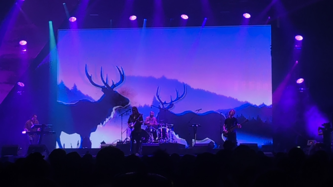 Vola on stage at Hellfest