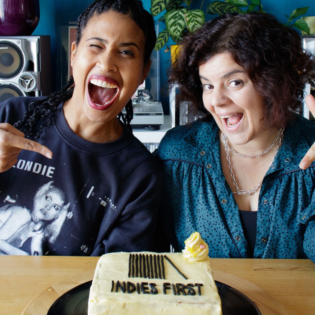 Sound Eaters with Indies First cake