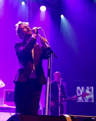 Neil Hannon on stage with The Divine Comedy