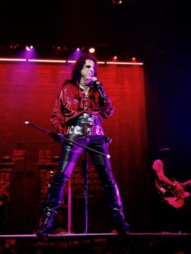 Alice Cooper on stage in Bordeaux 2019
