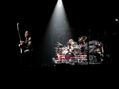 Glen Sobel and Chuck Garric at Alice Cooper show Bordeaux 2019