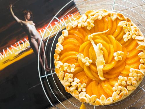 Amanda Palmer inspired No Intermission Peach Pie with vinyl