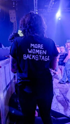More women backstage teeshirt