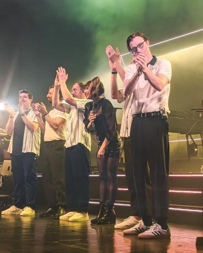 Caravan Palace on stage in Bordeaux 2024