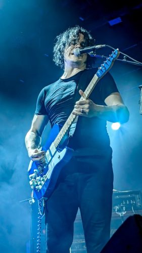 Jack White on stage in Paris La Cigale