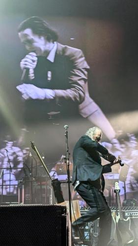 Warren Ellis on stage in Paris 2024