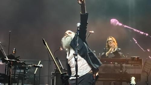 Warren Ellis on stage in Paris 2024