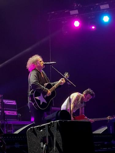 Robert Smith and Simon Gallup