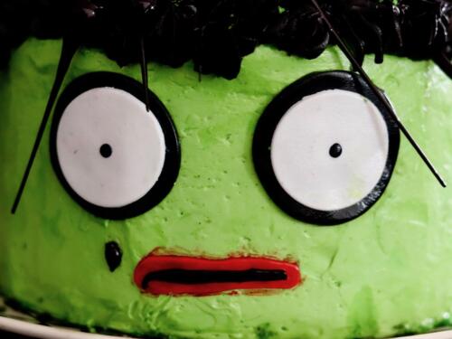 Robert Smith inspired layer cake