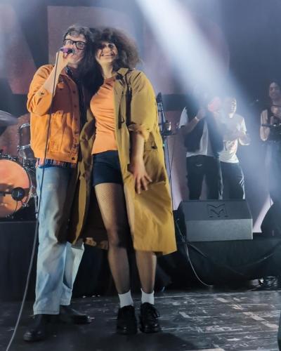 Yard Act on stage in Bordeaux 2024